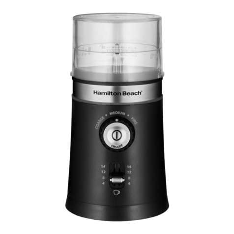 Hamilton Beach CM09 manual