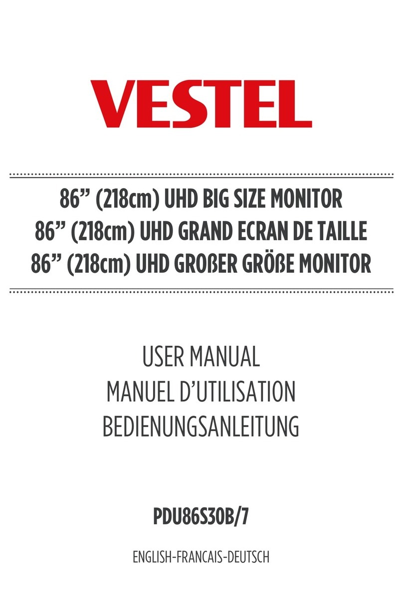 VESTEL PDU86S30B/7 User manual