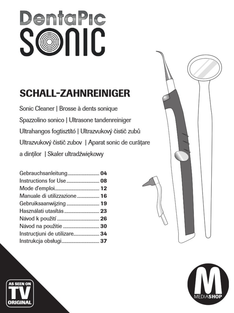 MediaShop DentaPic SONIC Instructions for use MediaShop DentaPic SONIC Instructions for use