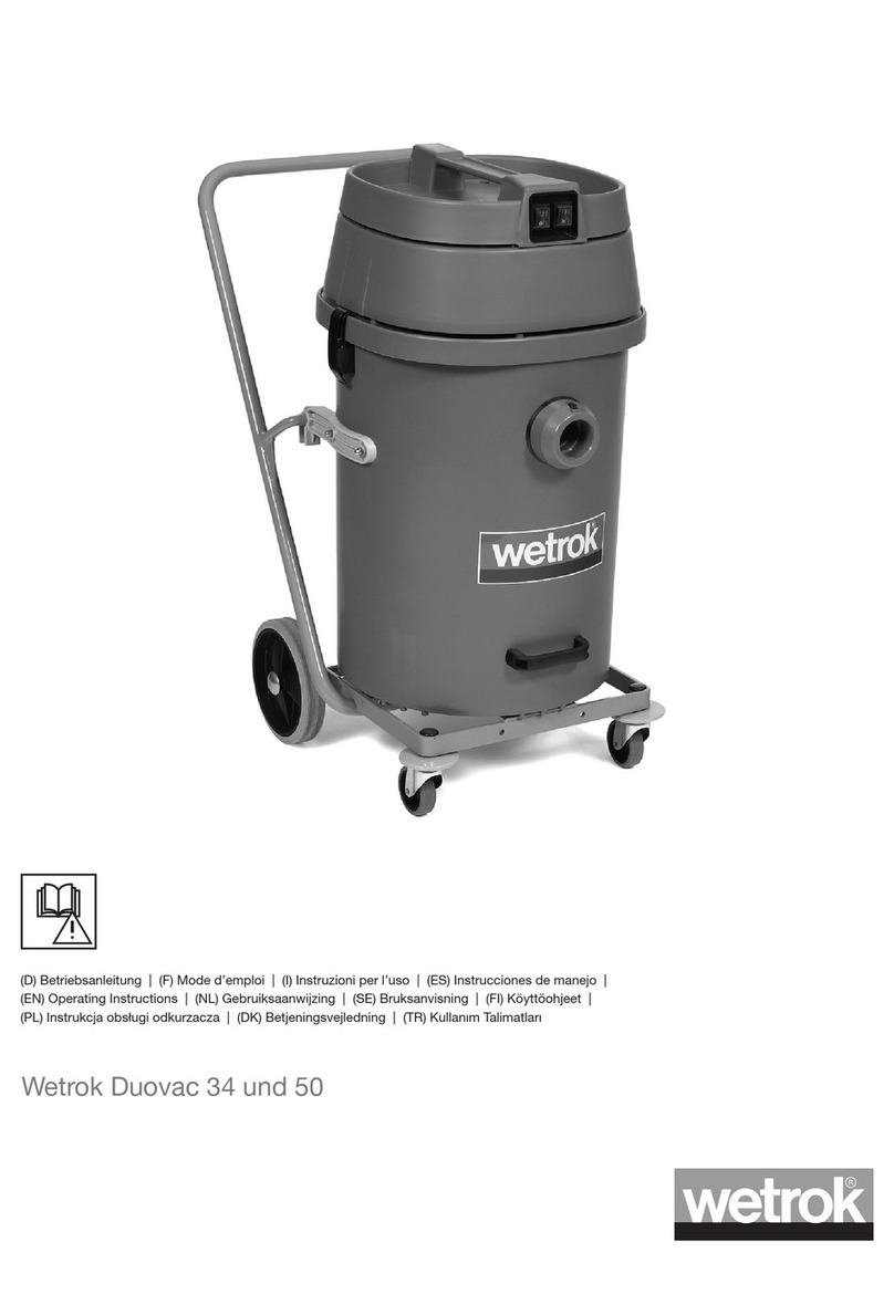 Wetrok Duovac 34 User manual Wetrok Duovac 34 User manual