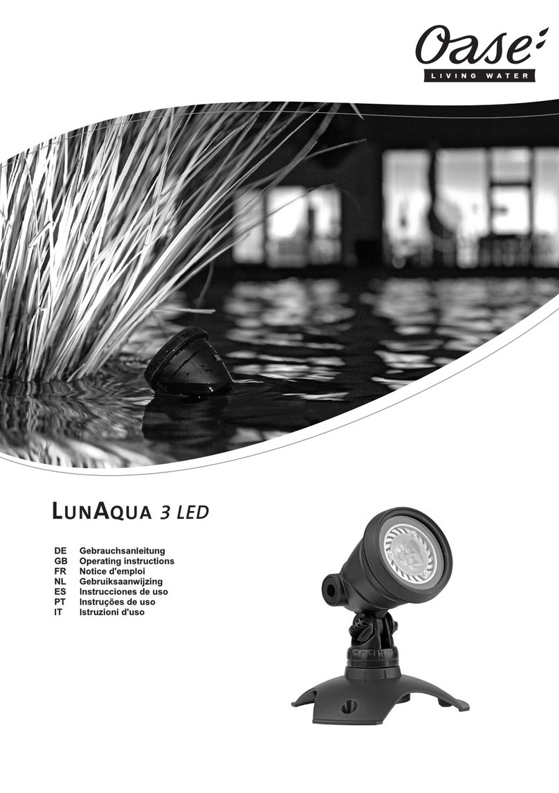 Oase LunAqua 3 LED operating instructions