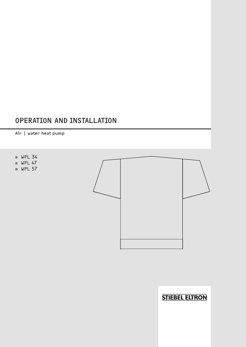 STIEBEL ELTRON WPL 34 Instruction Manual