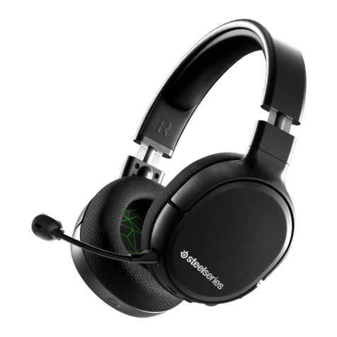 SteelSeries ARCTIS 1 WIRELESS Installation and operation manual
