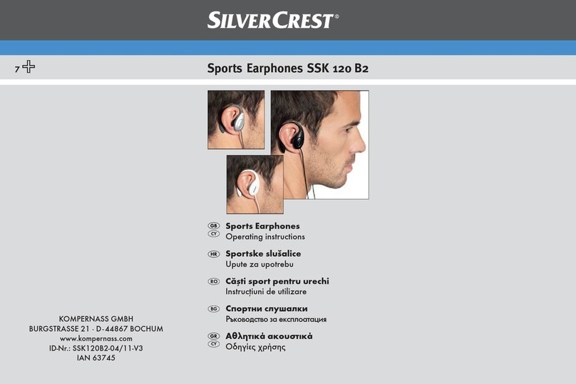 Silvercrest SSK 120 B2 User manual Silvercrest SSK 120 B2 User manual