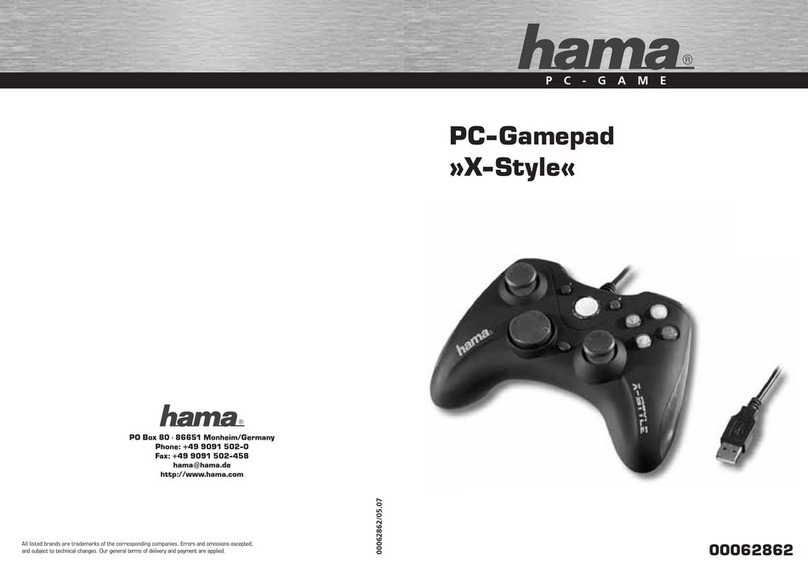 Hama X-Style Operating	 instruction
