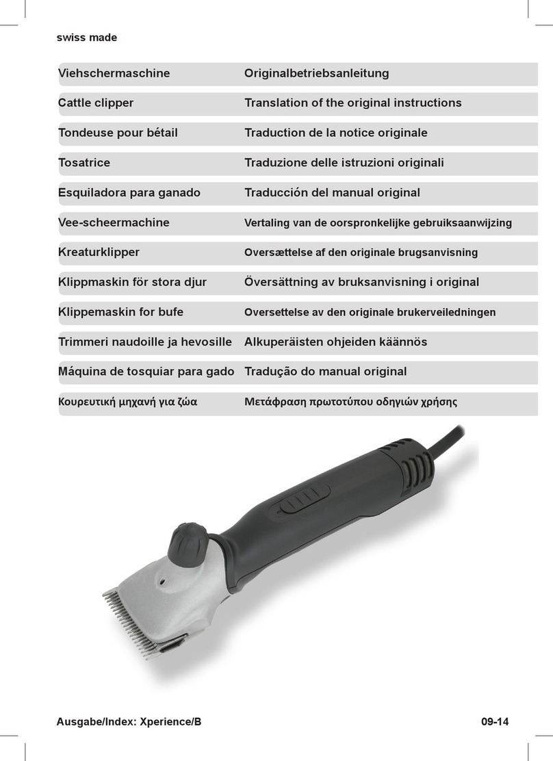Heiniger Xperience instruction manual