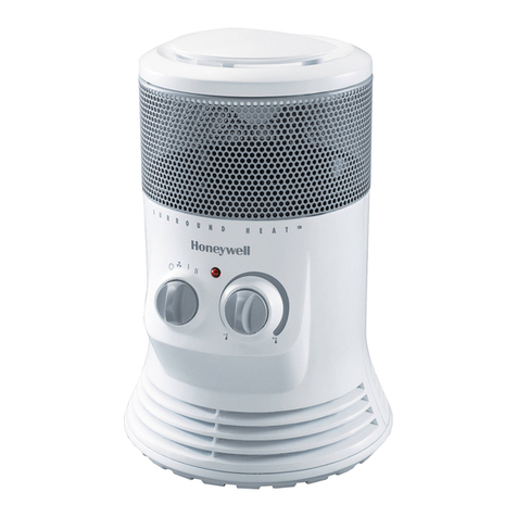 Honeywell 360 Degrees Surround Heater HZ-0360 Series User manual