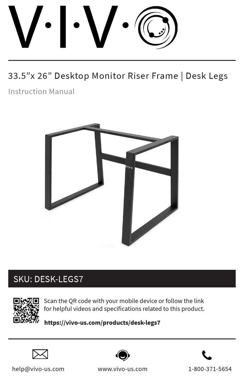 Vivo DESK-LEGS7 instruction manual