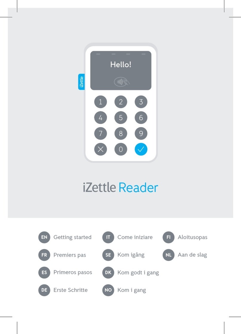iZettle Reader Getting started