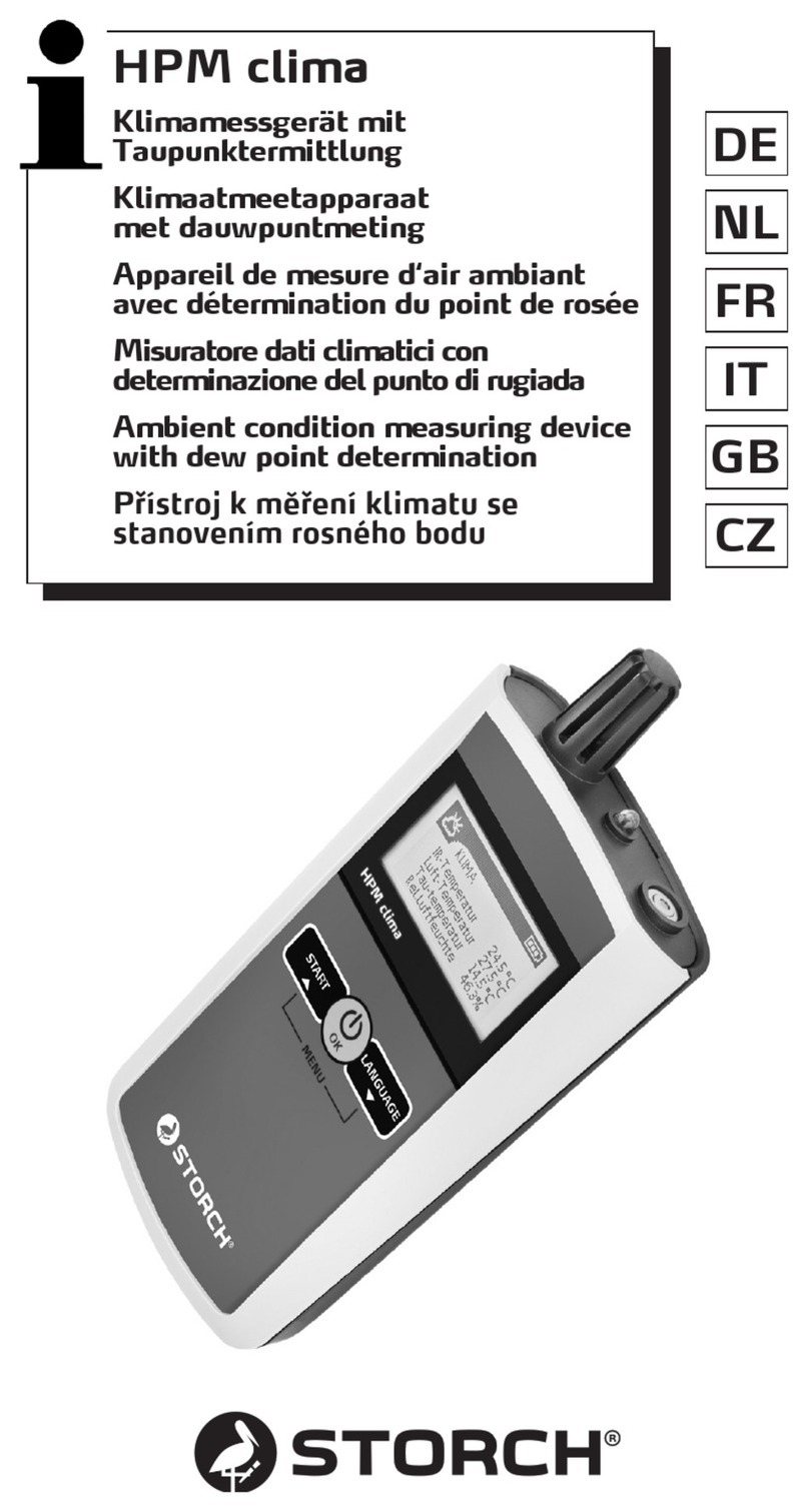 Storch HPM clima User manual