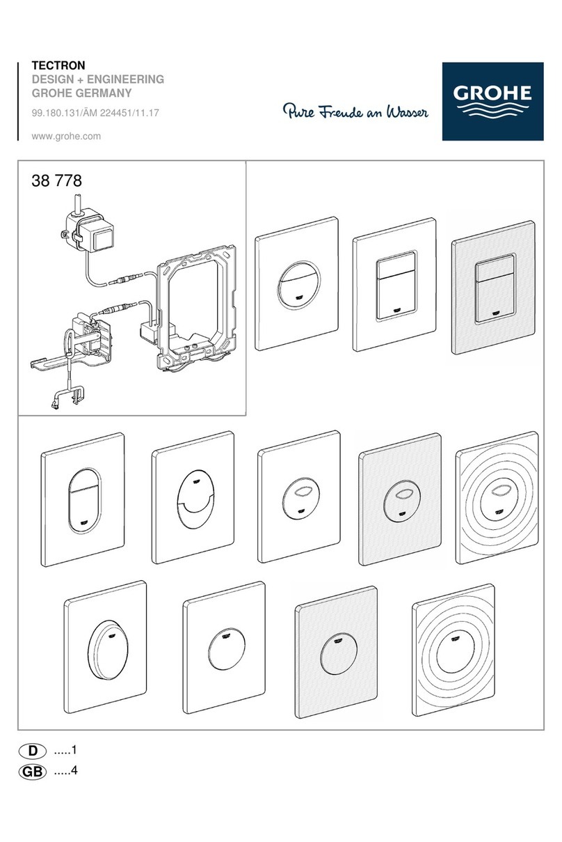 Grohe 38 778 User manual Grohe 38 778 User manual