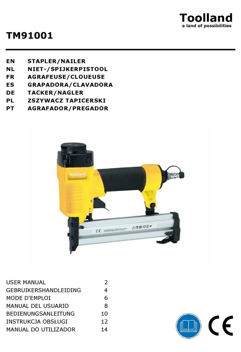 Toolland TM91001 user manual