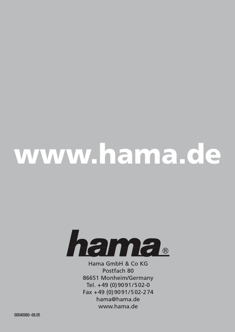 Hama FDA 980 User manual