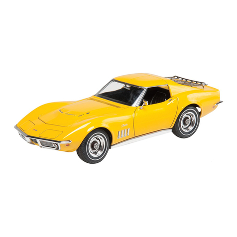 REVELL '69 Corvette Coupe User manual