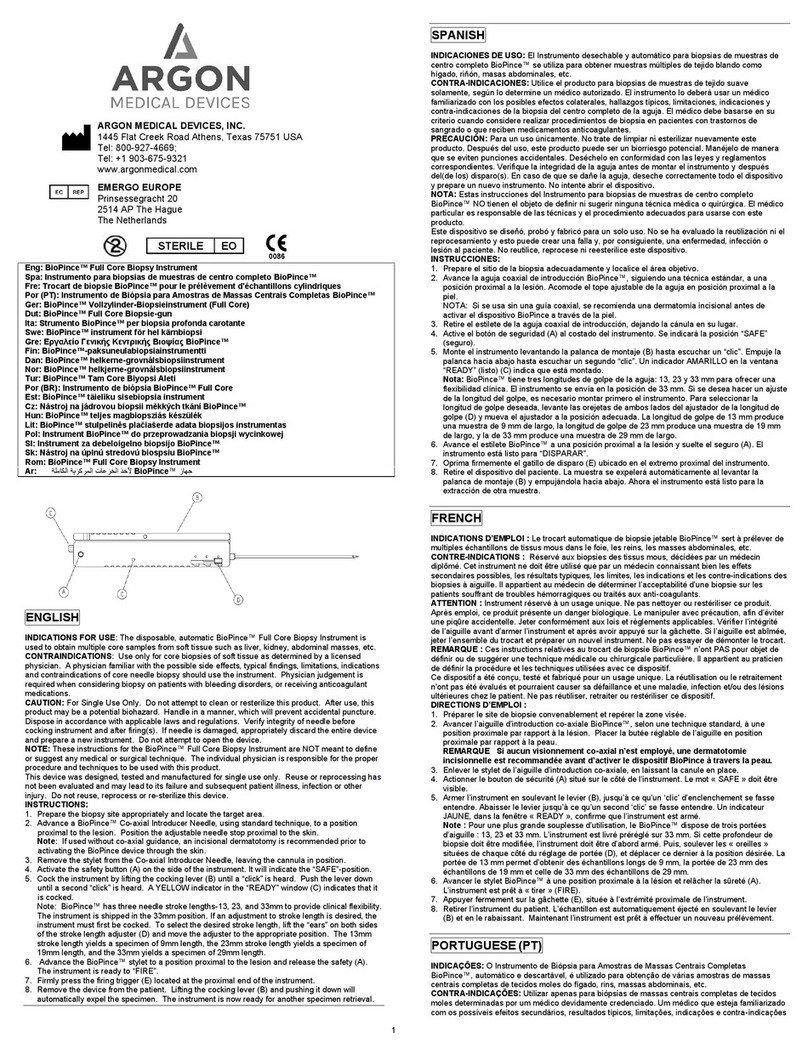 argon audio BioPince instructions