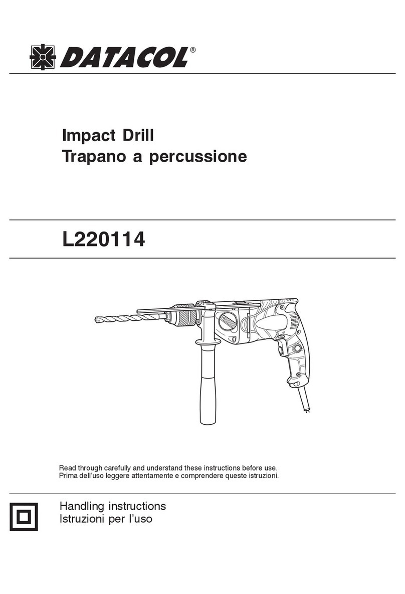 Datacol L220114 Handling instructions