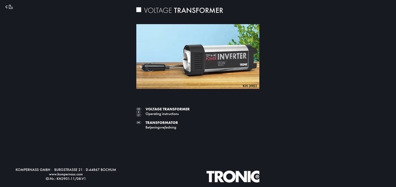 Tronic KH 3901 operating instructions
