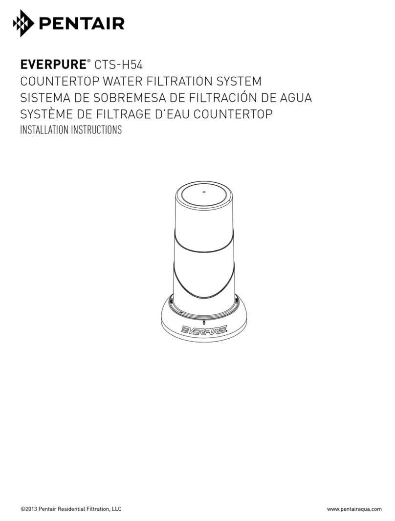 Pentair EVERPURE CTS-H54 User manual Pentair EVERPURE CTS-H54 User manual