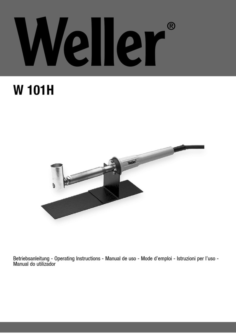 Weller W 101H User manual