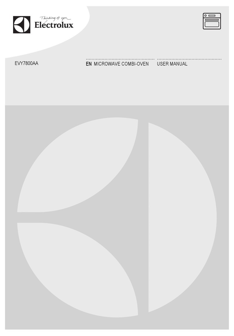 Electrolux EVY7800AA User manual