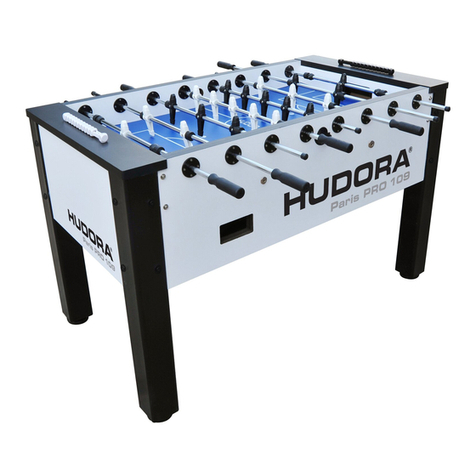 Hudora Paris PRO 109 Mounting instructions