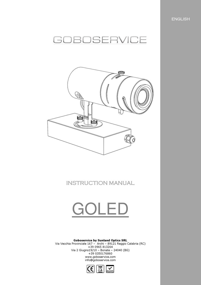Goboservice GOLED instruction manual