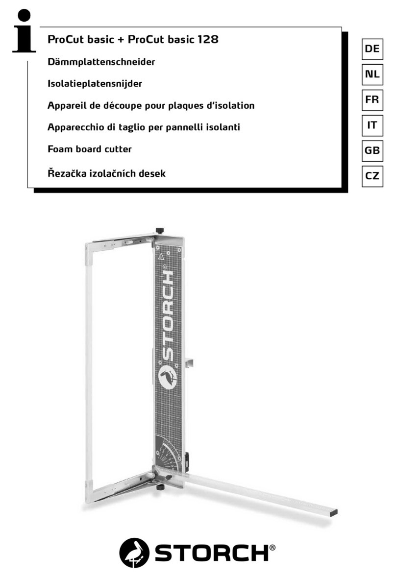 Storch ProCut User manual