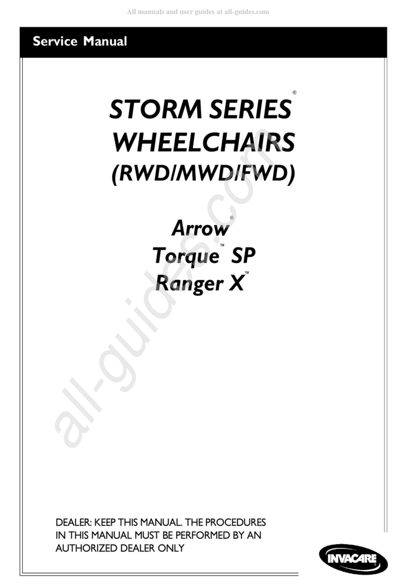 Invacare Storm Series User manual Invacare Storm Series User manual