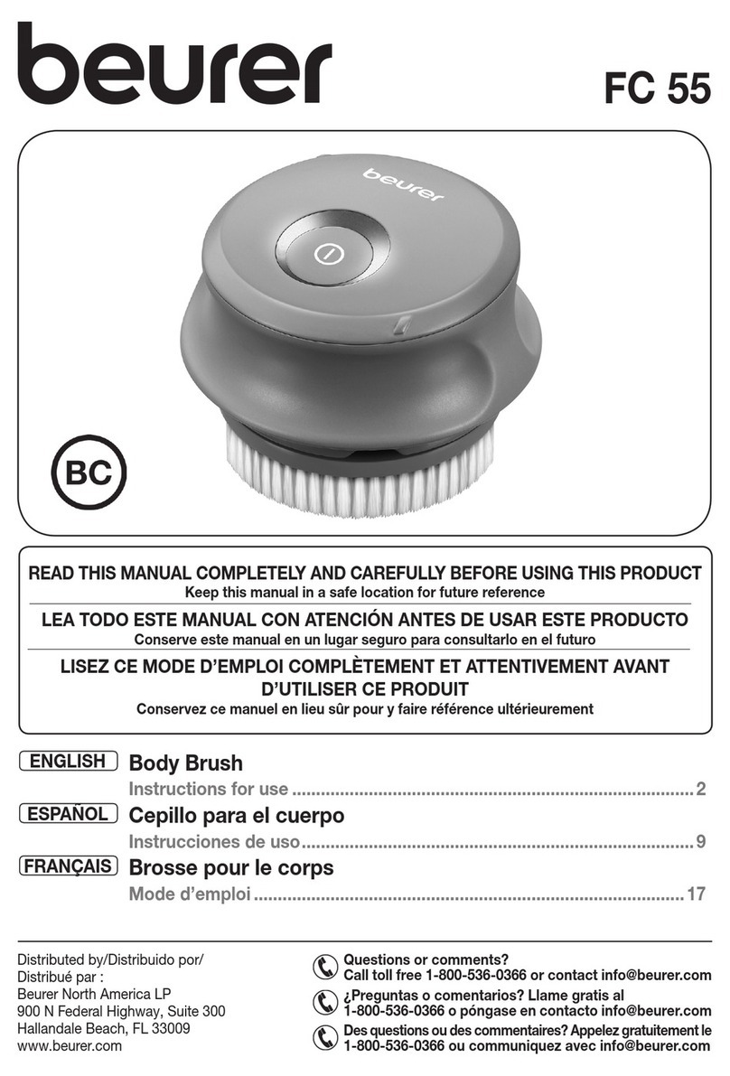 Beurer FC 55 Instructions for use