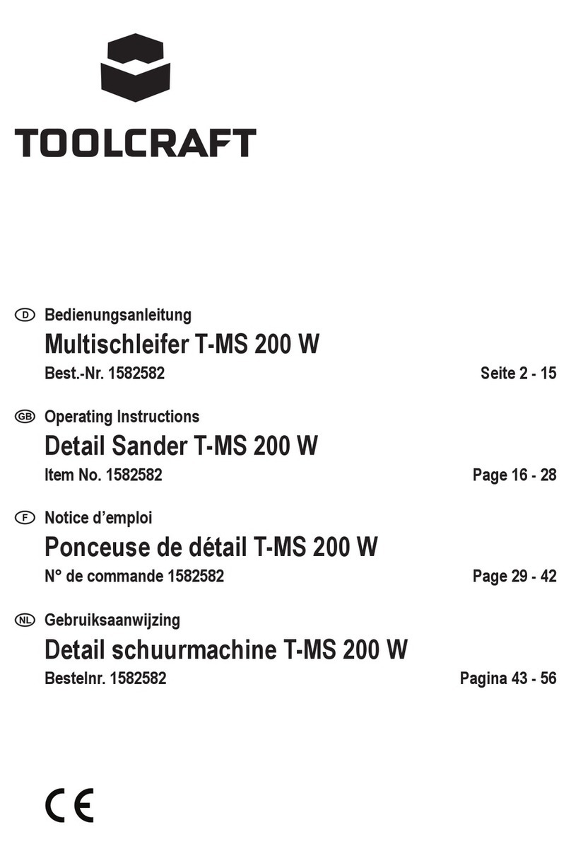 TOOLCRAFT T-MS 200 W User manual