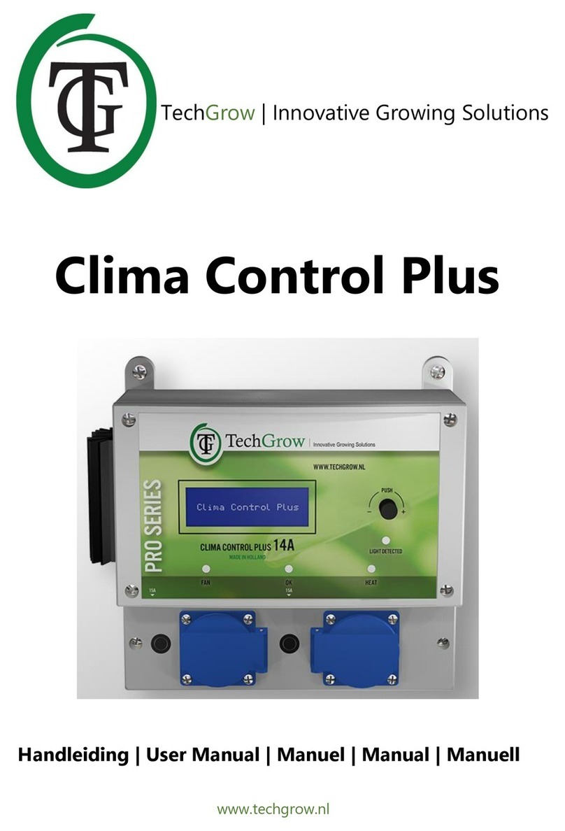 TechGrow Clima Control Plus user manual