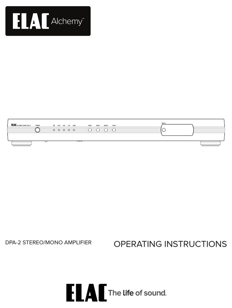 ELAC DPA-2 Series operating instructions