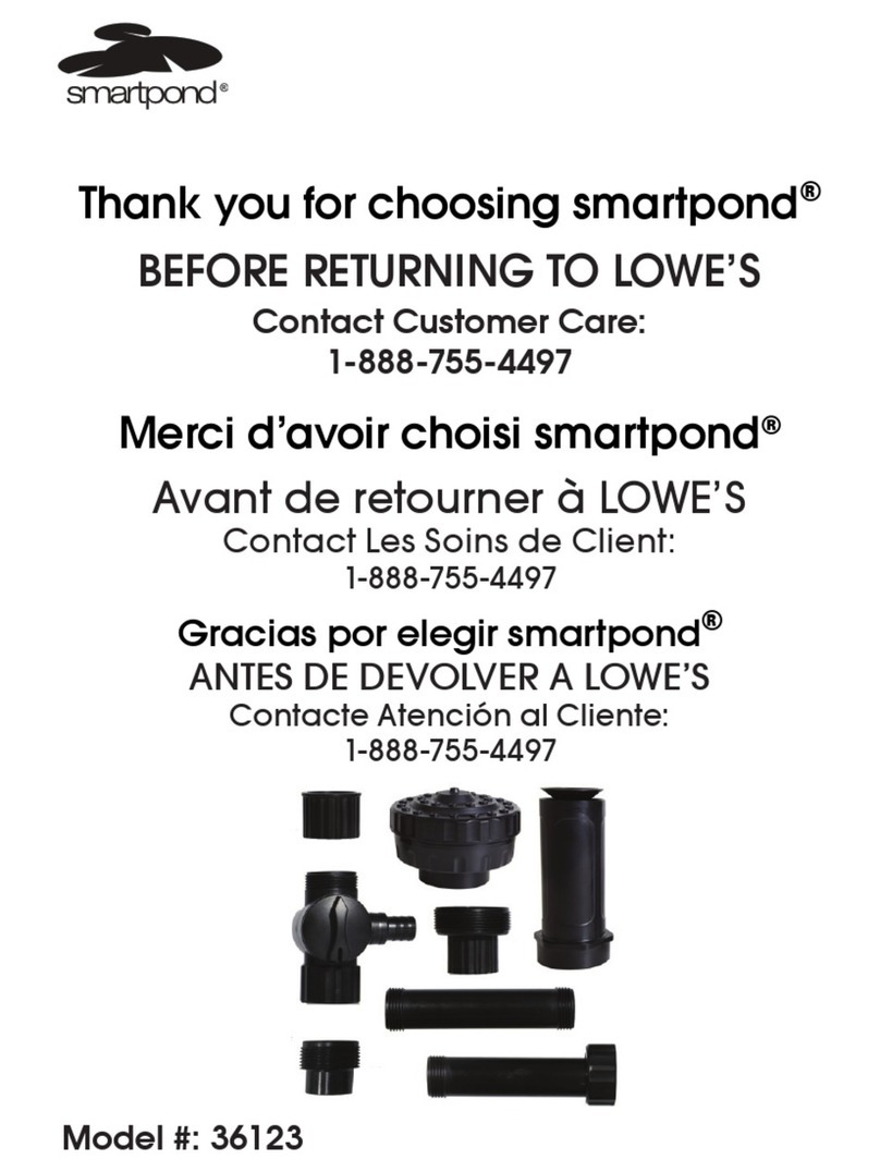 Smartpond 36123 manual