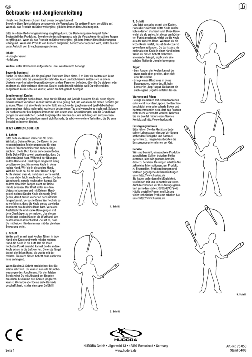 Hudora 75050 Instructions for use