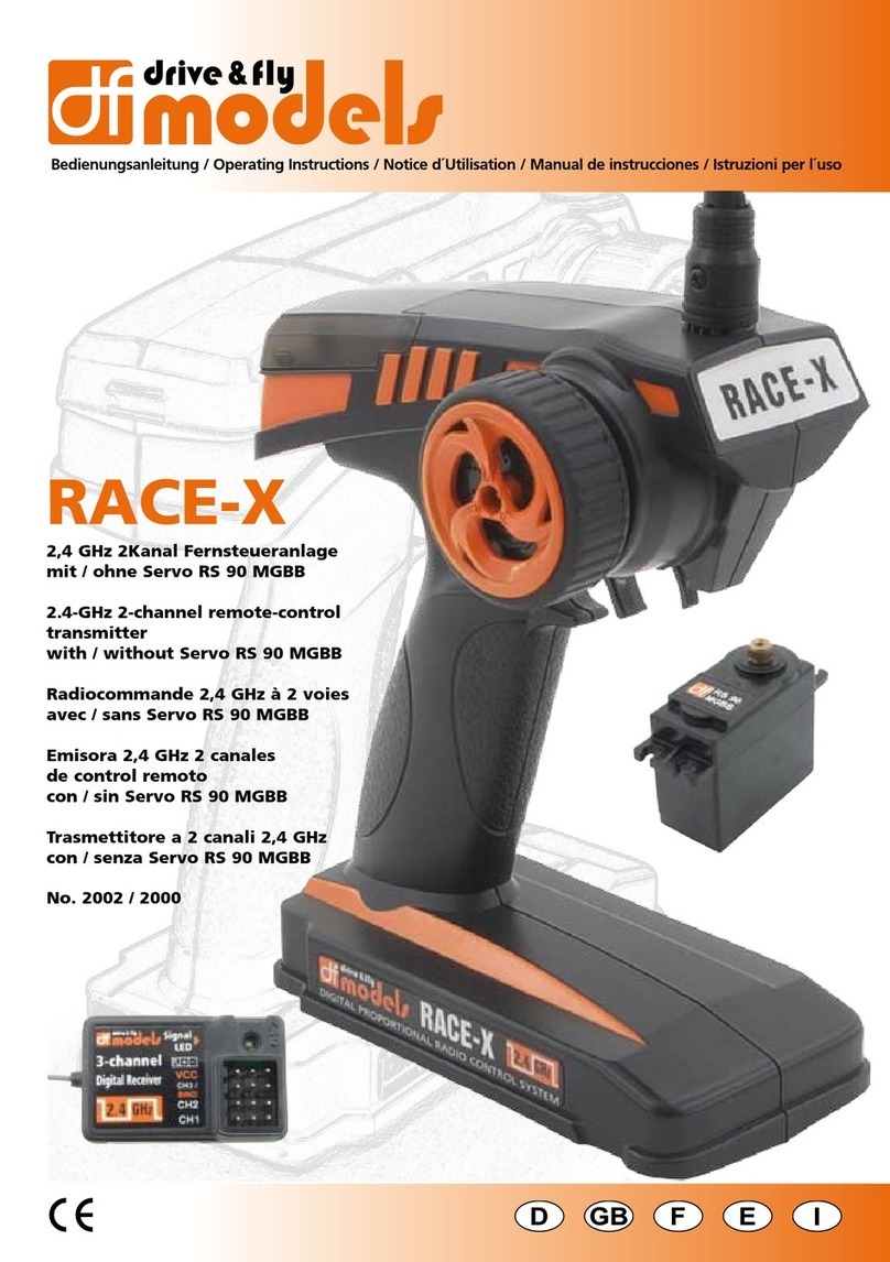 DF-models Race-X User manual