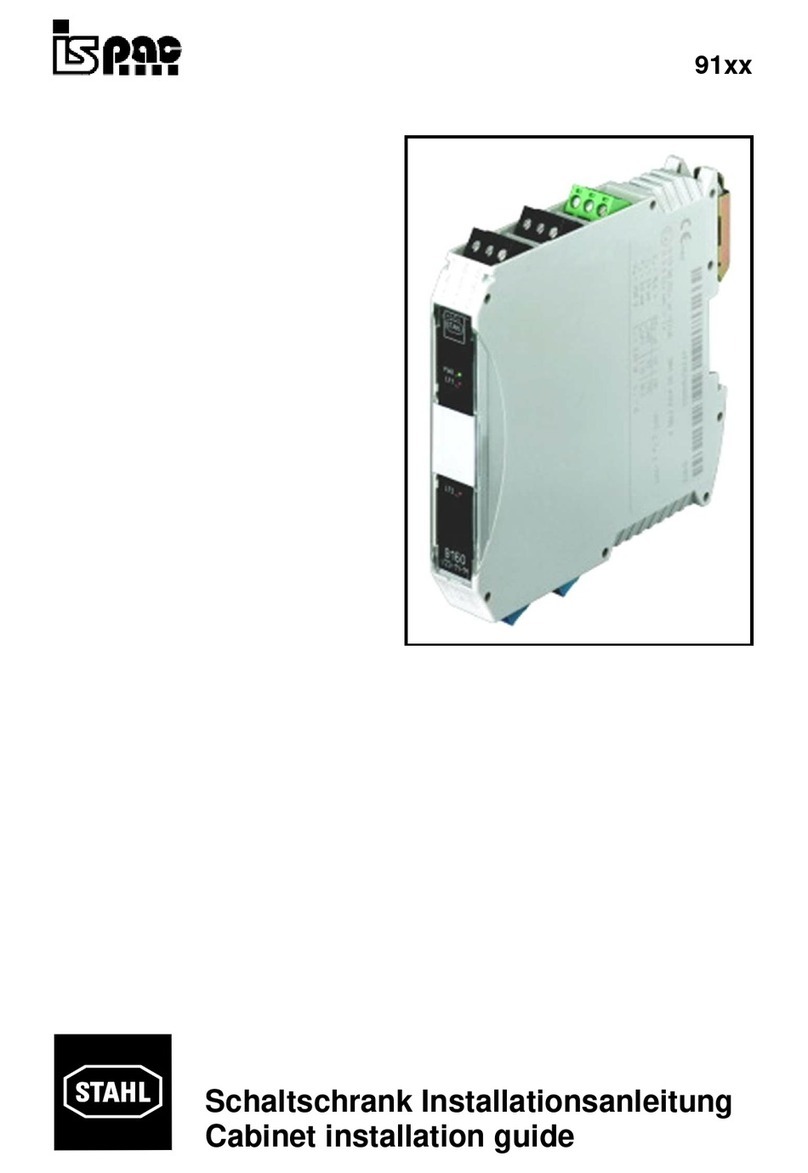 Stahl ISpac 91 Series installation guide