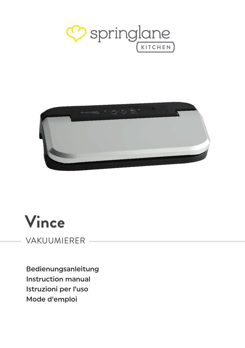 Springlane Vince User manual