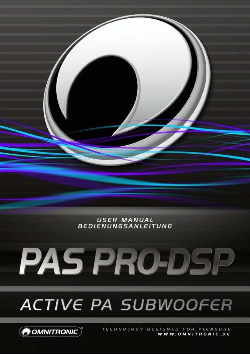 Omnitronic PAS PRO-DSP Series user manual