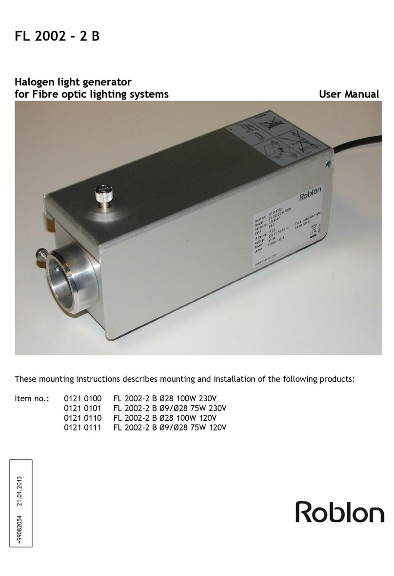 ROBLON FL 2002-2B user manual