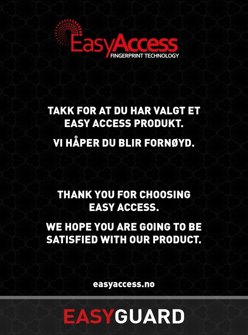 Easy Access EasyGuard user manual