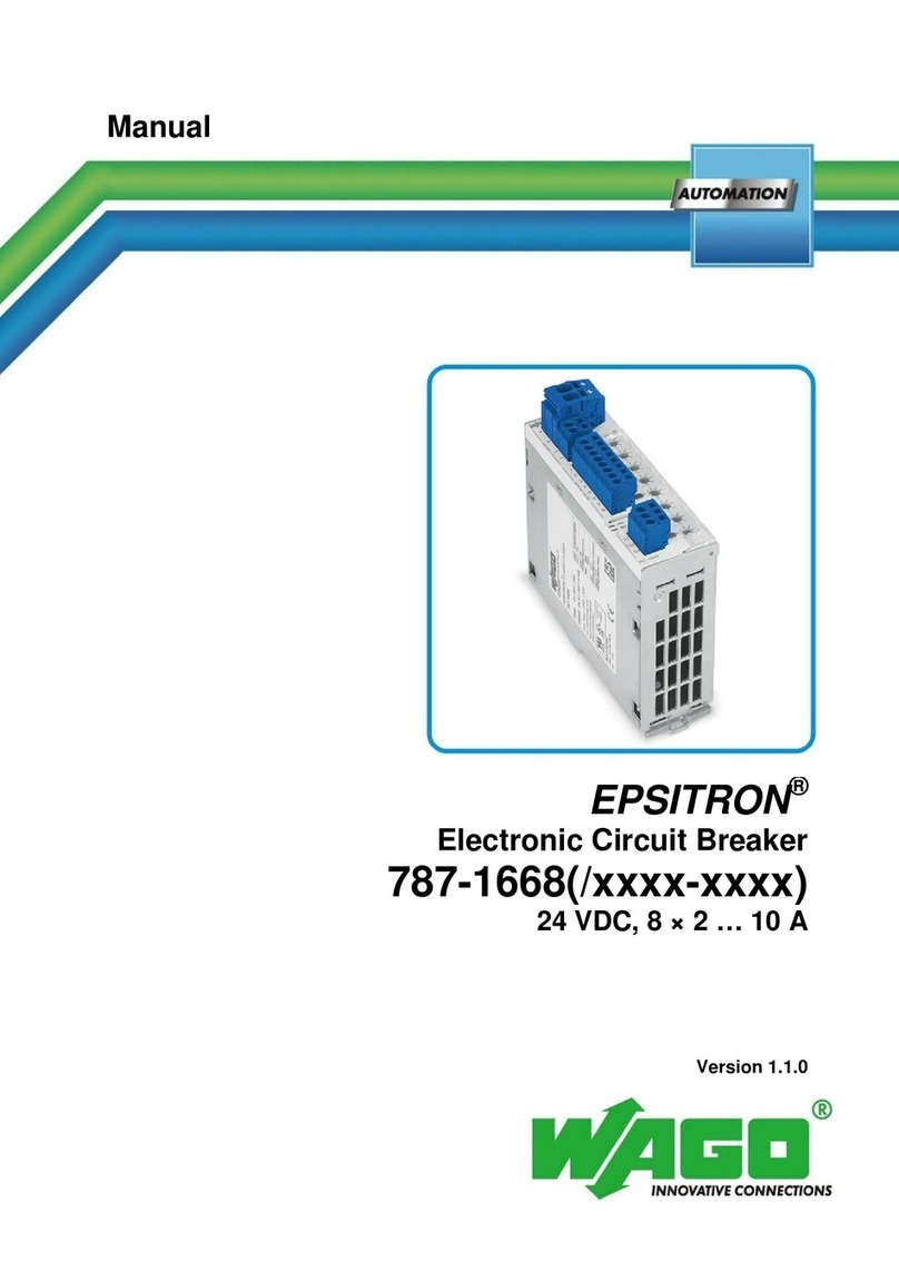 WAGO EPSITRON 787-1668 Series User manual