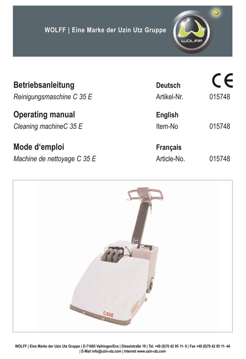 WOLFF C 35 E operating manual