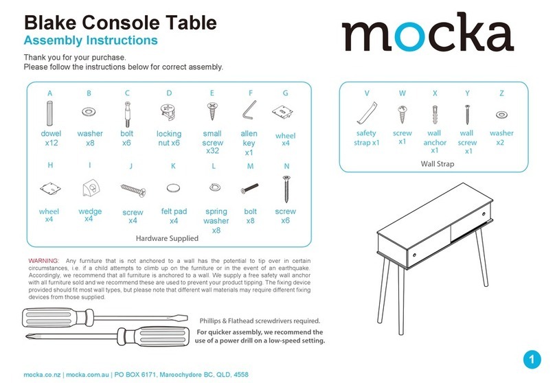 Mocka Blake Series User manual Mocka Blake Series User manual