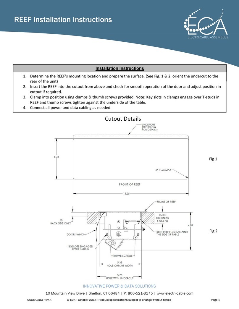 ECA REEF installation instructions