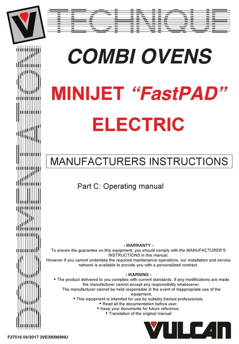 Vulcan-Hart Minijet FastPAD User manual