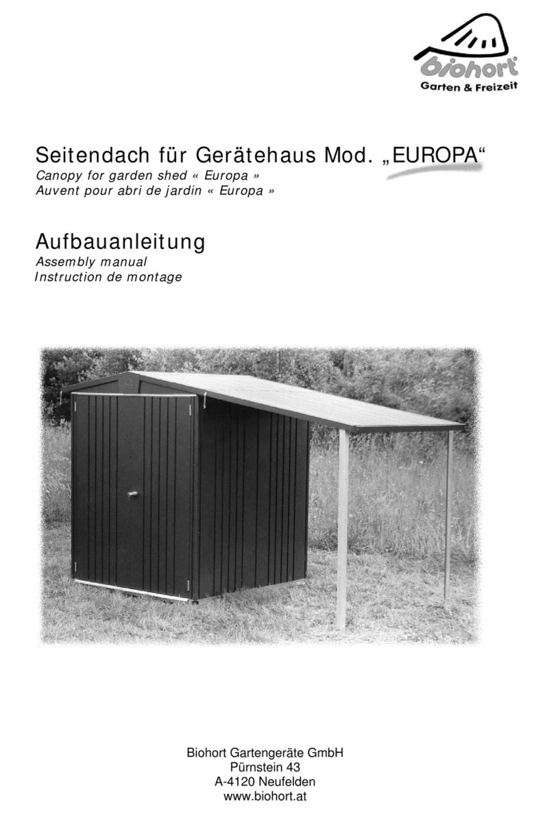 Biohort Europa Assembly manual