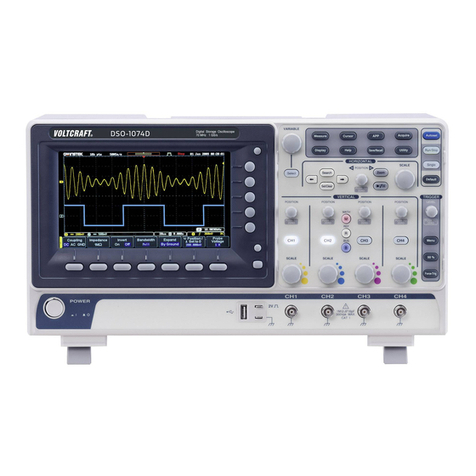 VOLTCRAFT DSO-1074D User manual