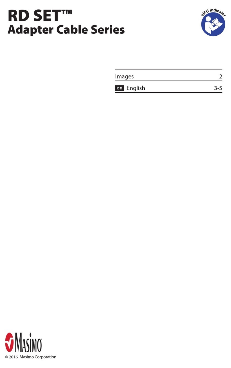 Masimo RD SET Adapter Cable Series manual
