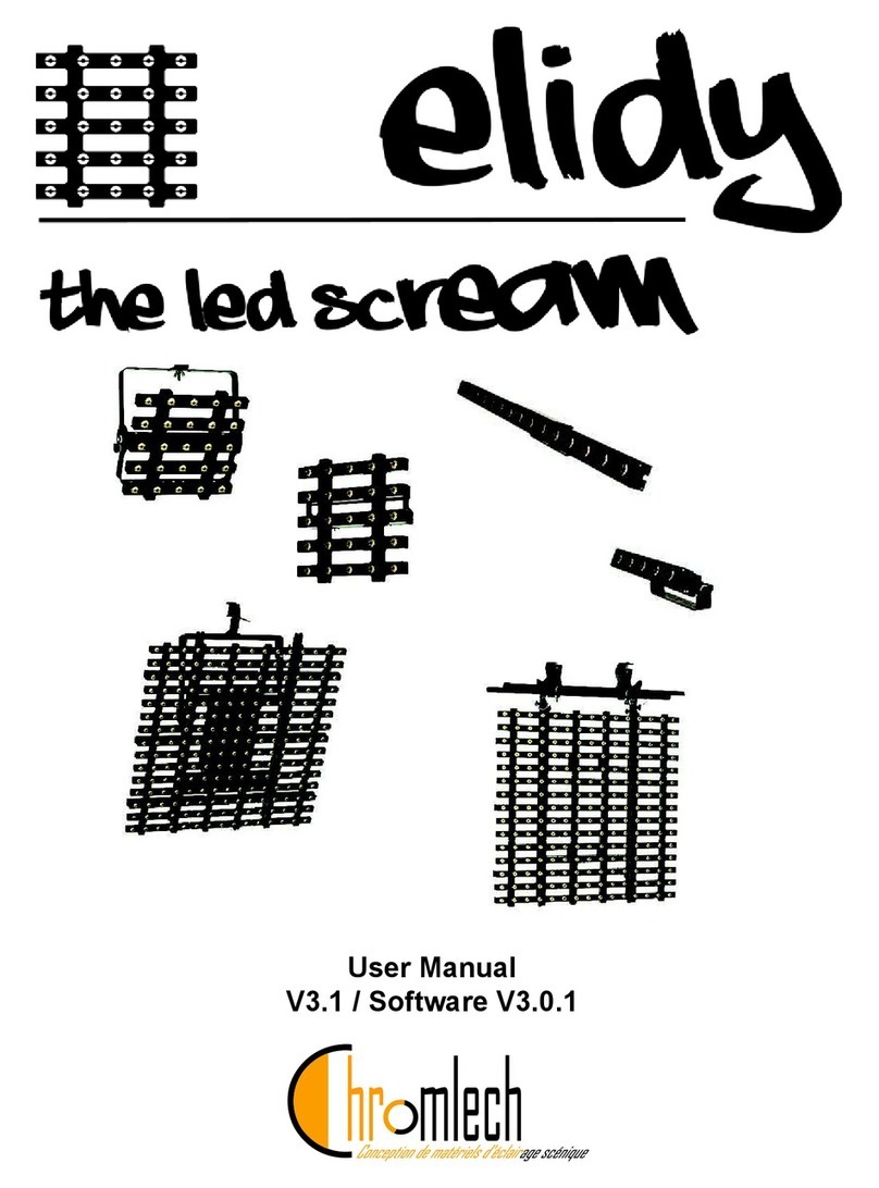 Chromlech Elidy The Led Scream user manual