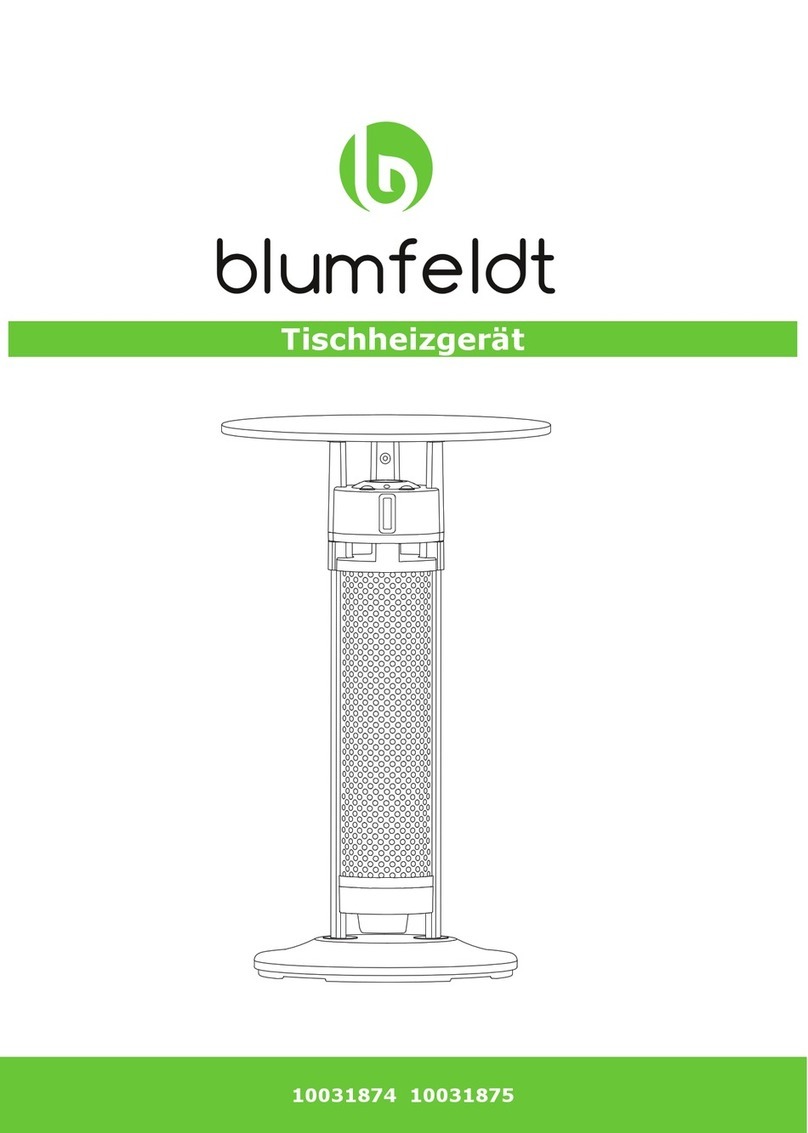 Blumfeldt 10031874 User manual
